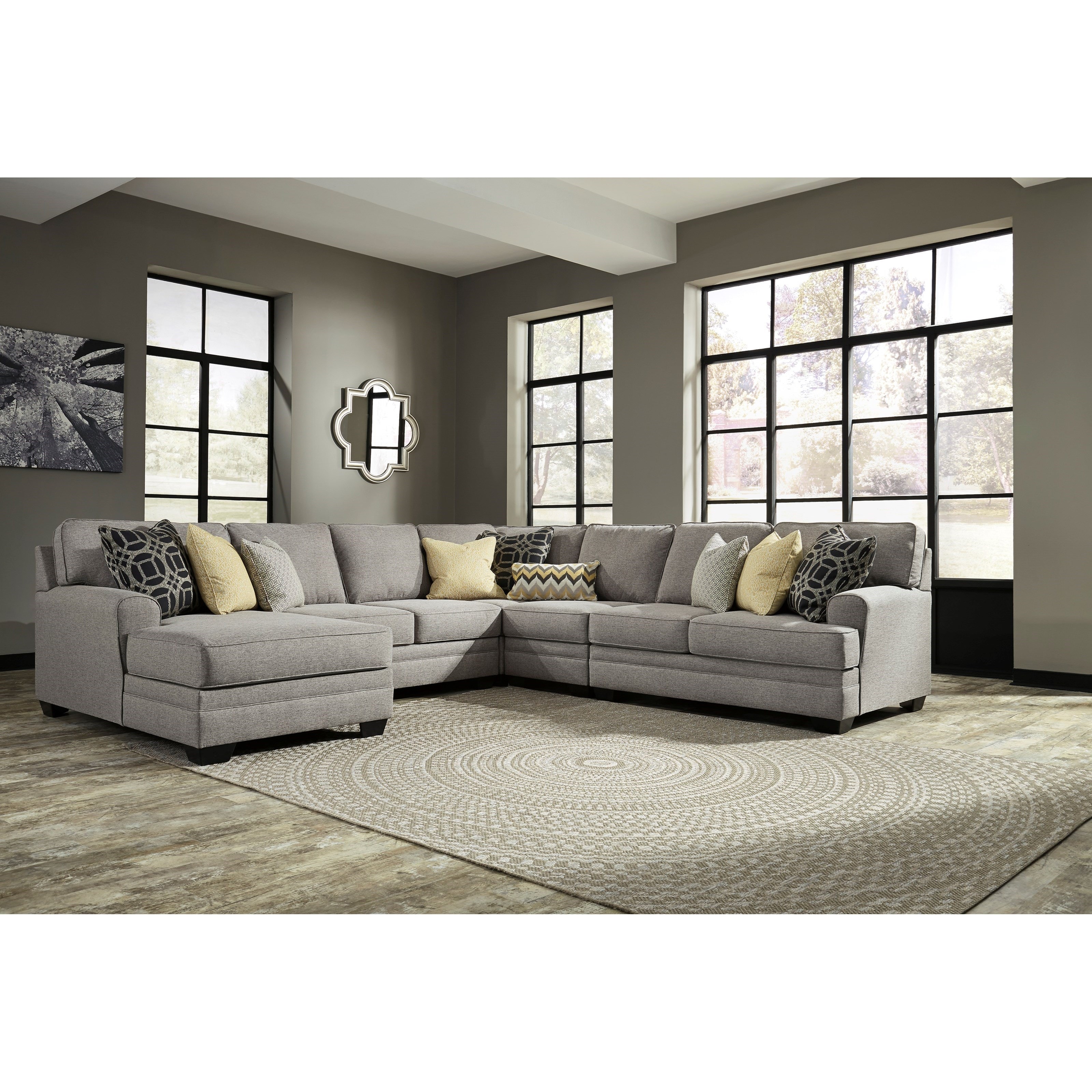 5 piece sectional sofa chaise benchcraft cresson5piece sectional with chaise cresson contemporary 5piece 5 piece sectional sofa chaise benchcraft cresson5piece sectional with chaise cresson contemporary 5piece